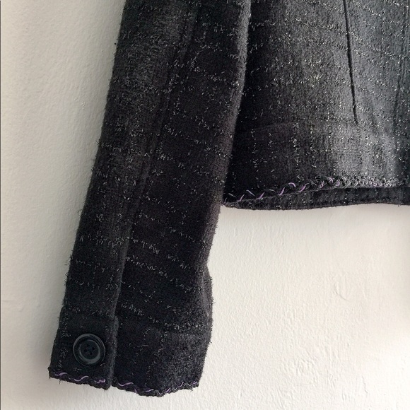 ✨Crop Blazer Jacket by Katherine of NY - Size L✨ - Picture 7 of 8